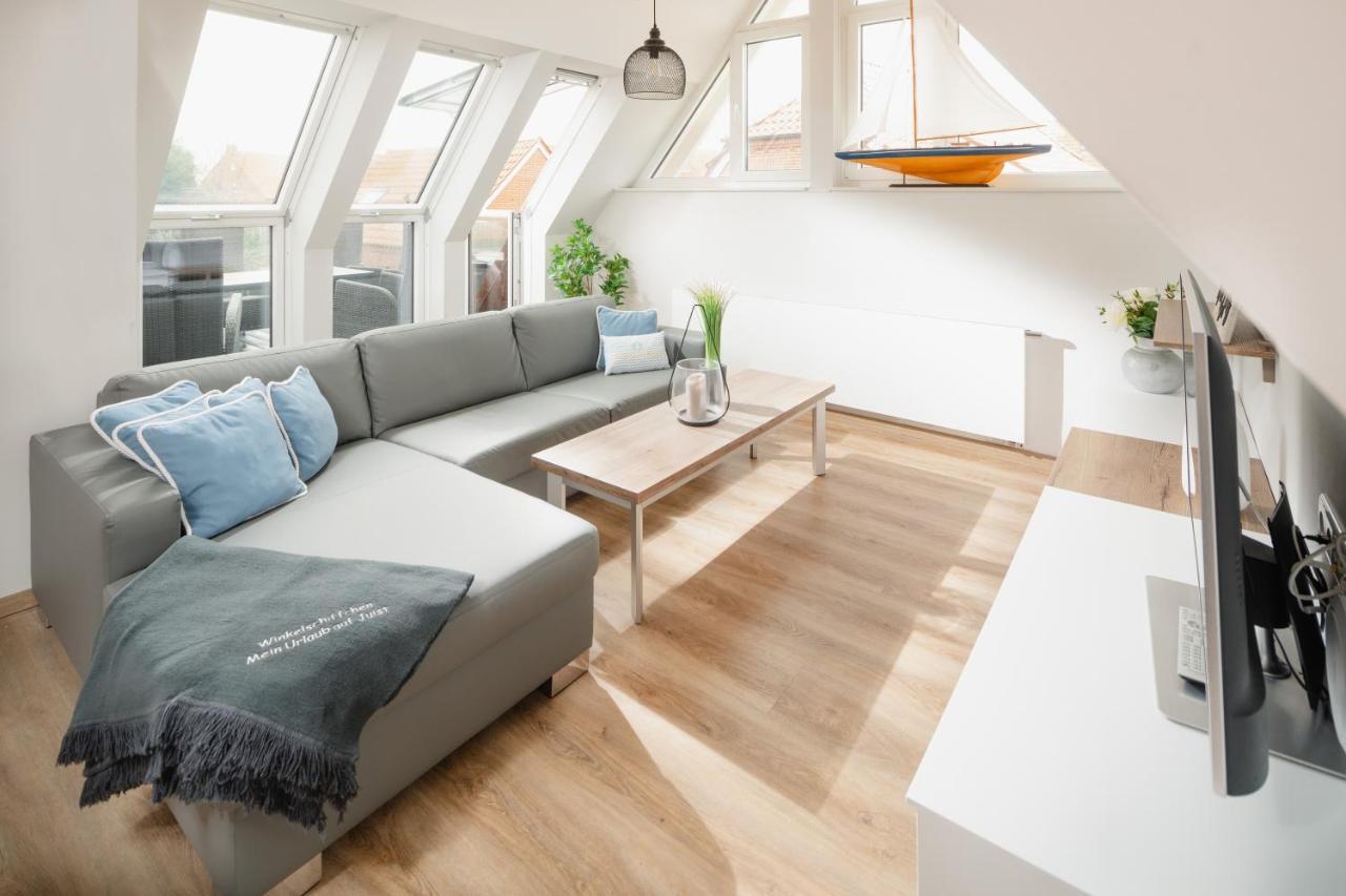 Winkelschiffchen IV Mit Sauna Juist Exterior foto